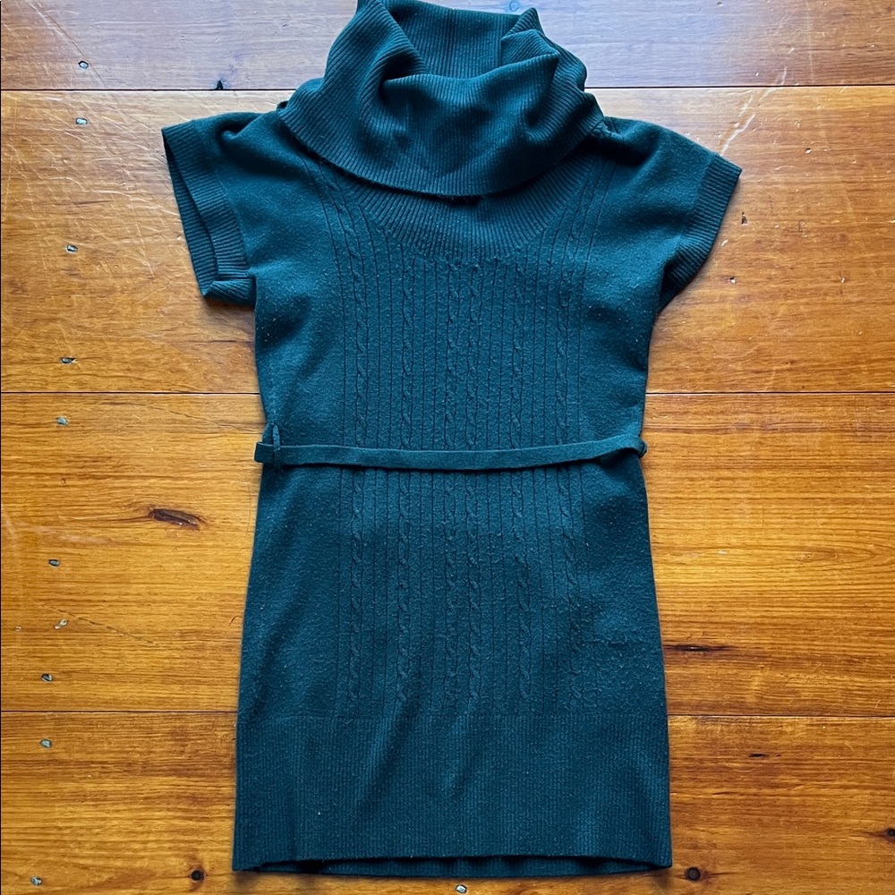 Wool/Cashmere Sweater Mini Dress